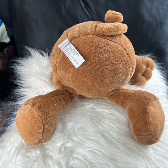 Animal Adventure Plush Monkey with Red Bow 14” - Picture 6 of 6